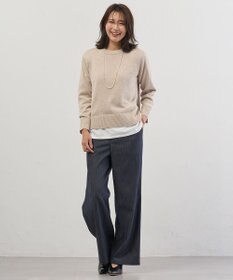 J.PRESS LADIES ベーシックジャージー シャツテール カットソー