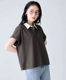 ANY マルチファンクション襟付きプルオーバー