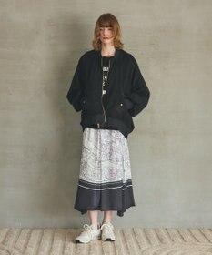 GRACE CONTINENTAL メッシュレイヤードブルゾン