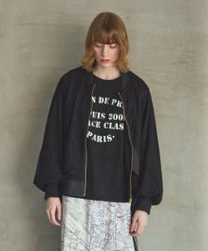 GRACE CONTINENTAL メッシュレイヤードブルゾン