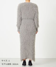 NAVE 【ReNAVE・洗える】メルティーシャギーニット プルオーバー