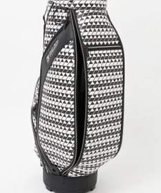 23区GOLF 【UNISEX】フラッグ総柄キャディバッグ　他と被らないデザイン