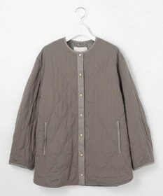 自由区 【洗える】パディングキルト アウター