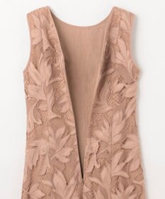 GRACE CONTINENTAL ケミカルリーフドレス