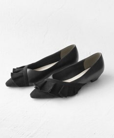 TOCCA 【大人百花掲載】【低反発クッション】FRILL PUMPS パンプス