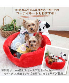 PET PARADISE 犬 ベッド ディズニー １０１匹わんちゃん カドラーベッド (53×53cm)