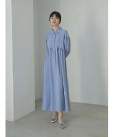 Green Parks ａ．衿付き切り替えワンピース