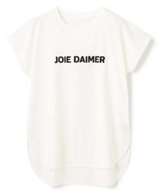 UNFILO L BEAUTY FORM ロゴ刺繍フレンチスリーブTシャツ