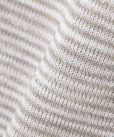 JOSEPH ABBOUD 【キングサイズ・軽い/洗える】スラブギマボーダーニットベスト