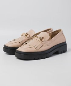 BONTRE 【PRECIEUX JOUET/プレシュウジュエ】トラックソールキルトビットローファー