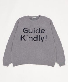 WEGO 【ユニセックス着用ITEM】ベロアモールグラフィックプルオーバー