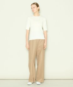 JOSEPH 【洗える】フィールコットン　ニットTEE