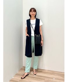 UNFILO カラー テーパードパンツ