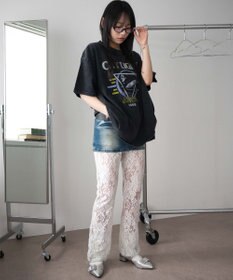 WEGO ヴィンテージウォッシュグラフィックBIGT