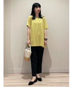 UNFILO カラー テーパードパンツ