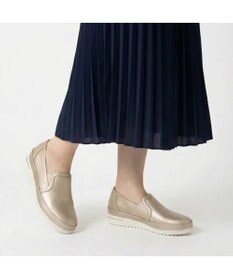 ing <ing>【WEB限定】【サスティナブル】厚底スリッポンスニーカー