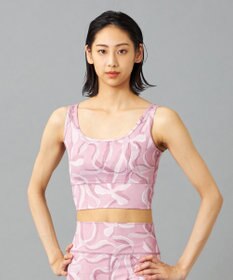 Chacott Chacott BALANCE リボンプリントブラトップ