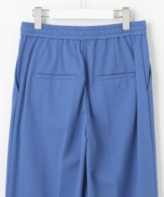 自由区 【洗える】ライトフィールジャージーワイドストレート パンツ