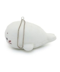 Mother garden しろたん ふわもち ぬいぐるみ キーホルダー