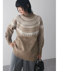 Green Parks 求心柄ニットプルオーバー