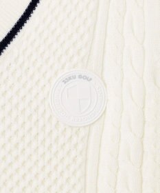 23区GOLF 【WOMEN】【洗える】ニットベスト