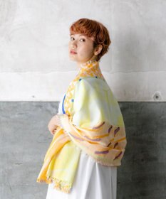 POLS コットン・キュプラ FUSAスカーフ