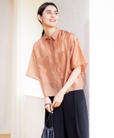 UNFILO 【軽量】シアークロップドシャツ