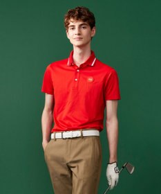 23区GOLF 盛夏対応のマルチ機能【接触冷感・UVケア・吸水速乾】【MEN】カノコシャツ