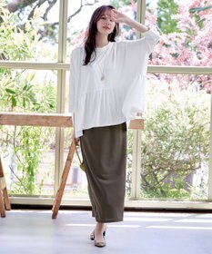 Tiaclasse 【選べる】フレア＆タイトカノコスカート