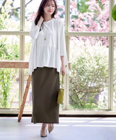 Tiaclasse 【選べる】フレア＆タイトカノコスカート