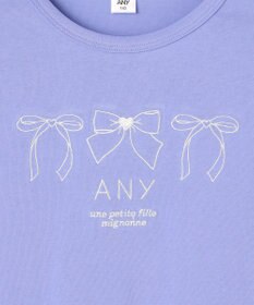 ANY KIDS 【Good Price】 ANY刺繍 長袖Tシャツ