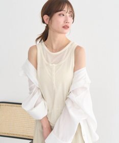 earth music&ecology 【SET】シアーフライスレイヤードタンクトップ