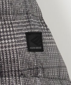 JOSEPH ABBOUD 【撥水/フード取り外し可/ダウン】パウダータフタ ダウン ブルゾン