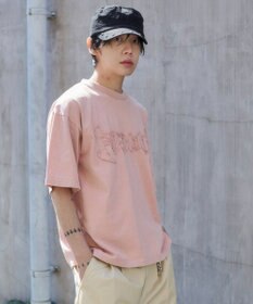 WEGO 【ユニセックス着用ITEM/MLサイズ展開】ブリーチダメージアップリケT（SS）