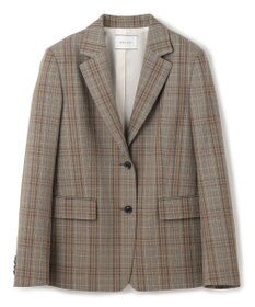BEIGE， 【Oggi ８月号掲載】SELMA / チェックウールテーラードジャケット