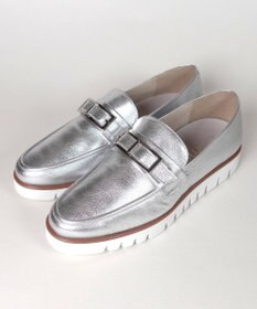 Dominic3 スニーカーソール バックルレザーローファー