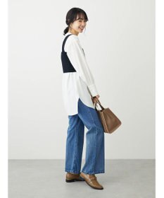 Green Parks ＳＥＴ２点ニットビスチェ＋とろみチュニック