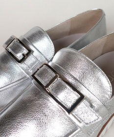 Dominic3 スニーカーソール バックルレザーローファー