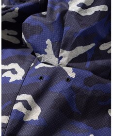 JOSEPH ABBOUD MOUNTAIN 【ストレッチ/軽量/撥水/ポケッタブル】エンボスカモフラージュ パーカー