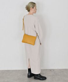 Hekhèr Le Style de Vie 新色追加【日本製】シュリンクレザー スクエアショルダーバッグ