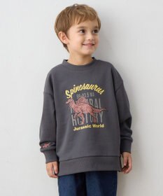 ANY KIDS 恐竜プリント 裏毛トレーナー