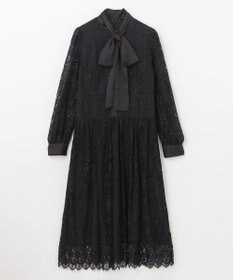 GRACE CONTINENTAL レースボウタイワンピース