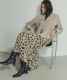 YECCA VECCA ピーチ起毛シャツ