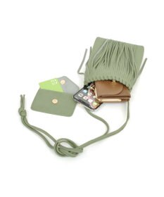 UNBILLION cachecache フリンジディテールスマホショルダー