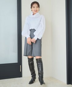 #Newans リラックスフィットタートルネックブラウス