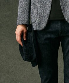 JOSEPH ABBOUD 【サイズ調整可】ウールサーモ ハット ネイビー系7