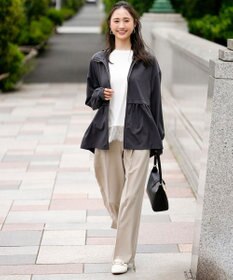 ANY SIS L 裾レース半袖Ｔシャツ