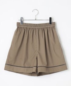 #Newans 【洗える/セットアップ可能】ハシゴレースハーフパンツ