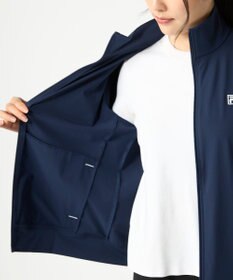 FILA GOLF／marie claire 【FILA GOLF】スタンドカラーフルジップブルゾン