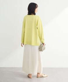 Green Parks アンチピリングライン入りニットプルオーバー